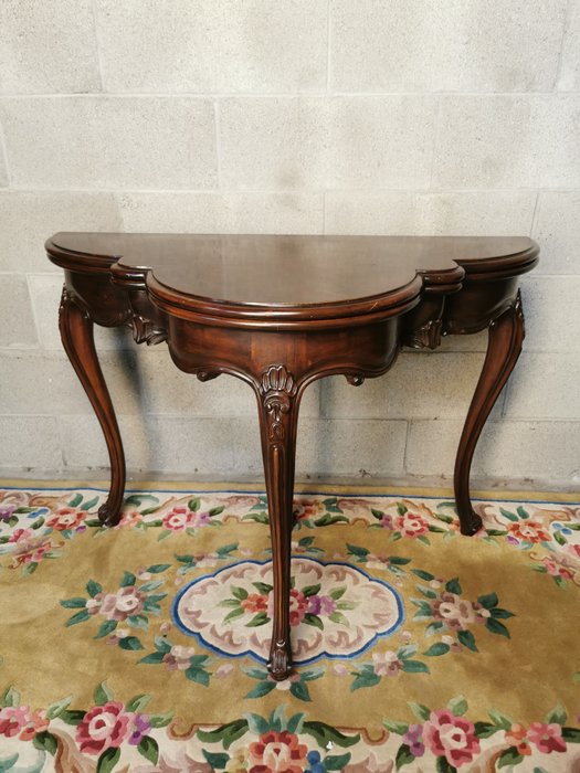 Console table mahogany for sale  