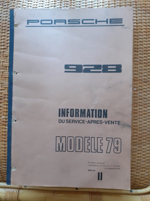 Manual porsche 928 usato  
