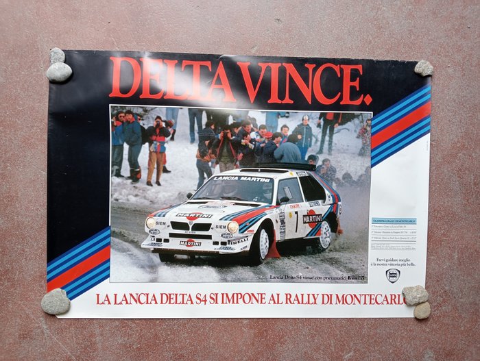 Poster lancia delta for sale  