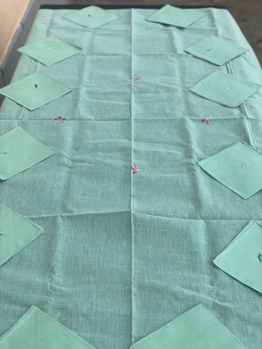 Rectangular tablecloth square for sale  