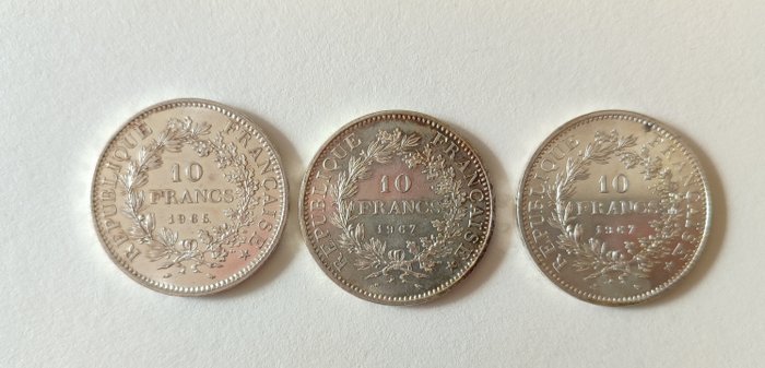 Francs 1965 1967 d'occasion  