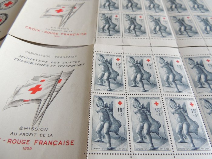 France 1955 cross usato  