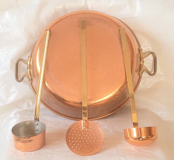 Saucepan brass copper for sale  