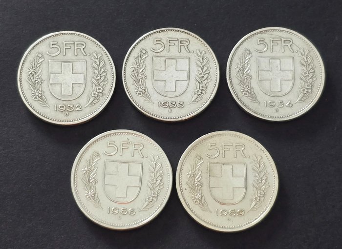 Switzerland. francs 1932 d'occasion  
