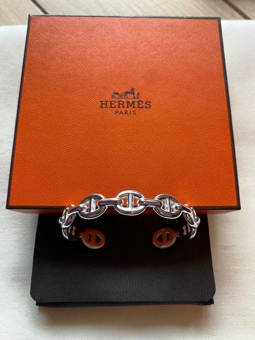 Hermès bracelet silver d'occasion  