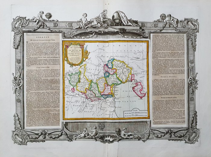 Map italy veneto for sale  
