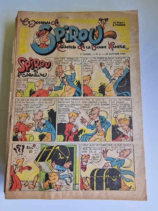 Spirou magazines first for sale  