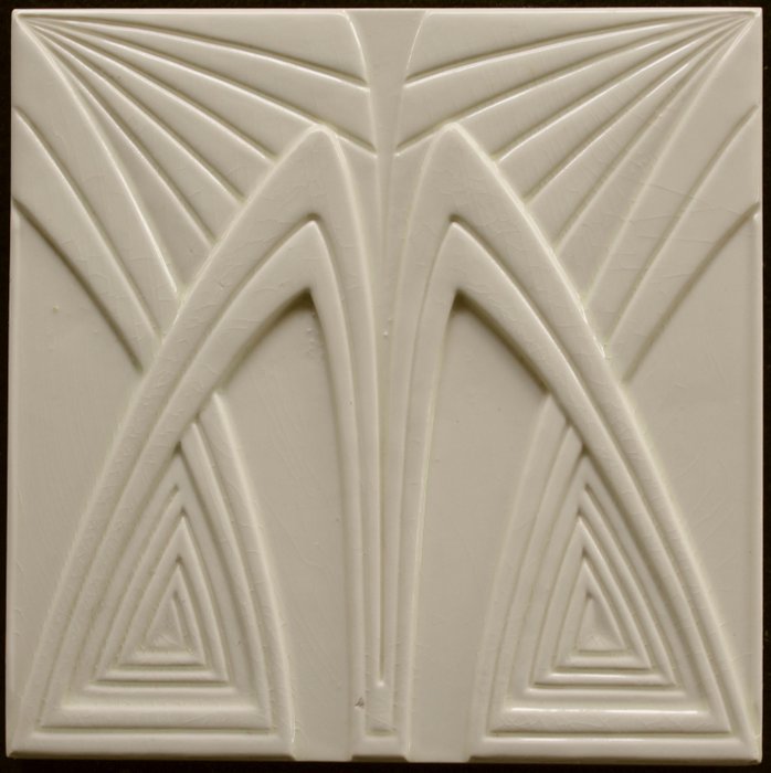 Art nouveau tile usato  