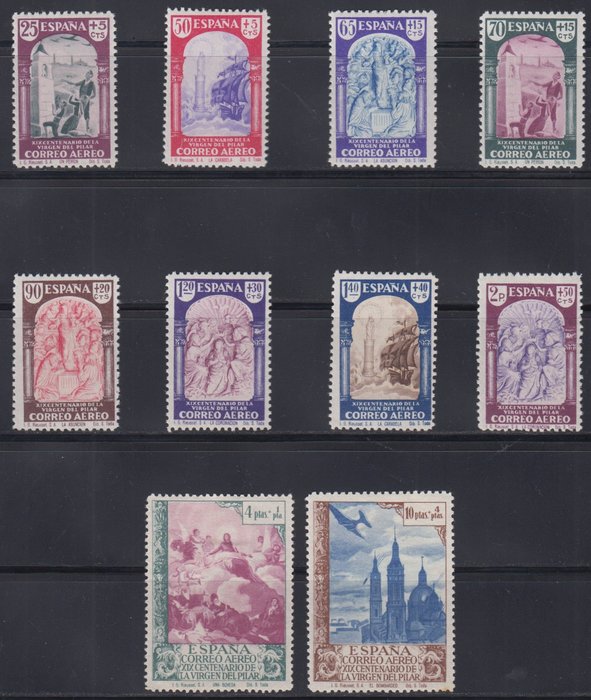 Spain 1940 complete d'occasion  