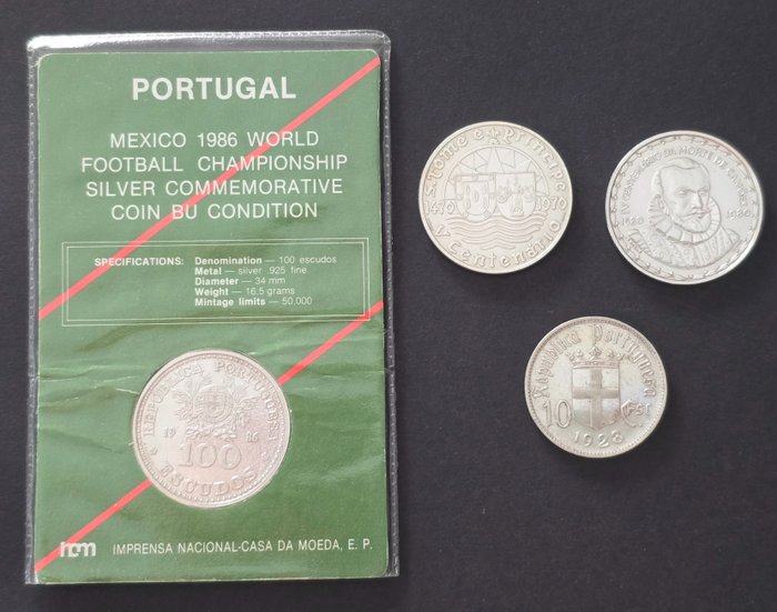 Portugal. republic. 100 for sale  