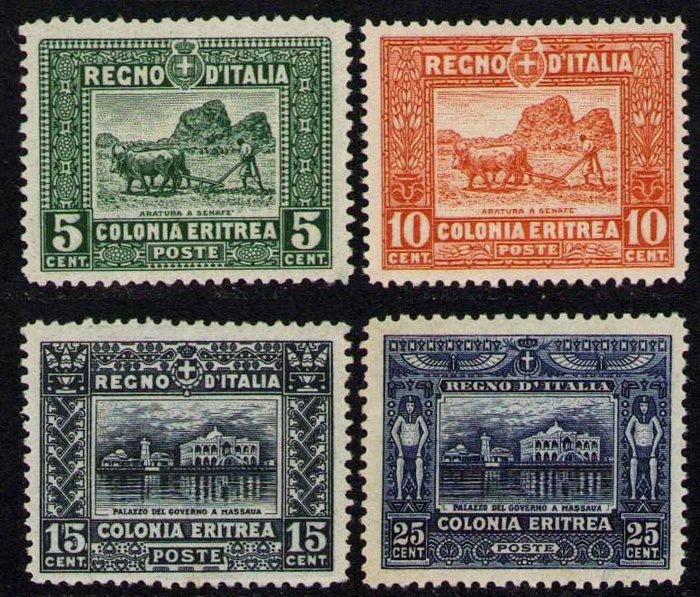 Italian eritrea 1910 for sale  