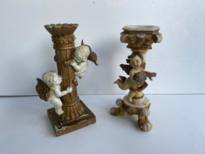 Candlestick baroque style d'occasion  