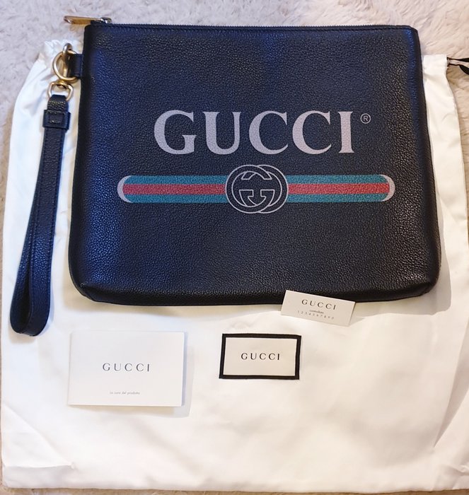 Gucci black leather for sale  