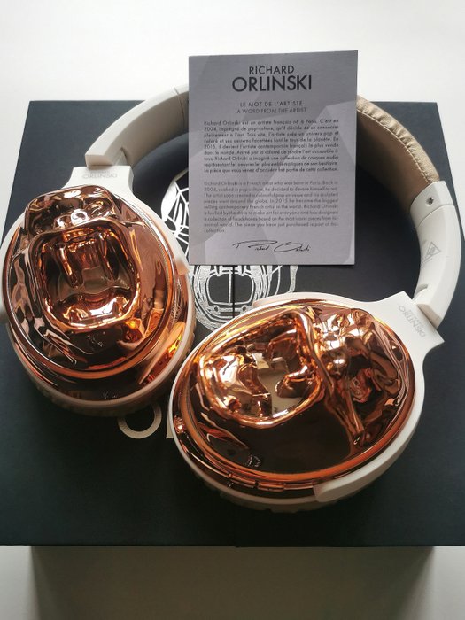Richard orlinski headphones usato  