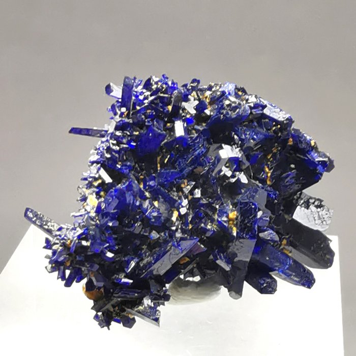 Azurite crystals matrix usato  