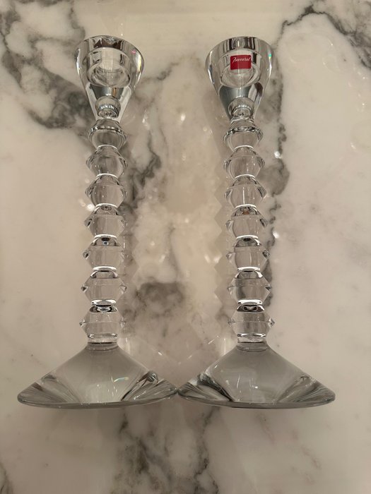 Baccarat candlestick crystal for sale  