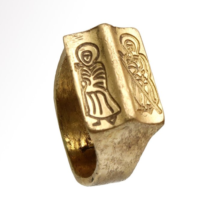 Byzantine gold ring for sale  