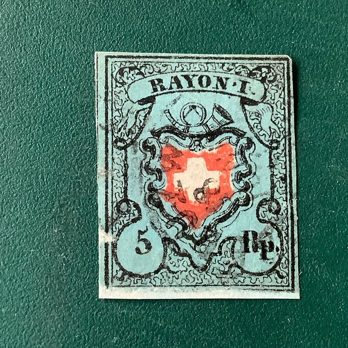 Switzerland 1850 rayon usato  