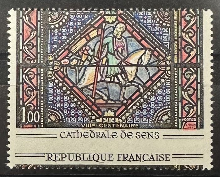 France sens cathedral usato  