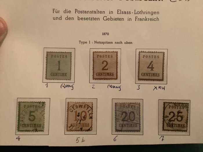 1870 german post for sale  