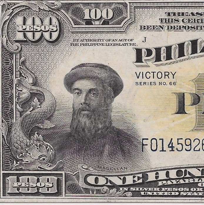 Philippines. 100 pesos usato  