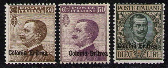 Italian eritrea 1916 for sale  