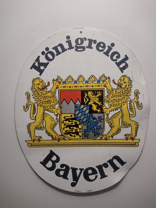 Königreich bayern sign for sale  