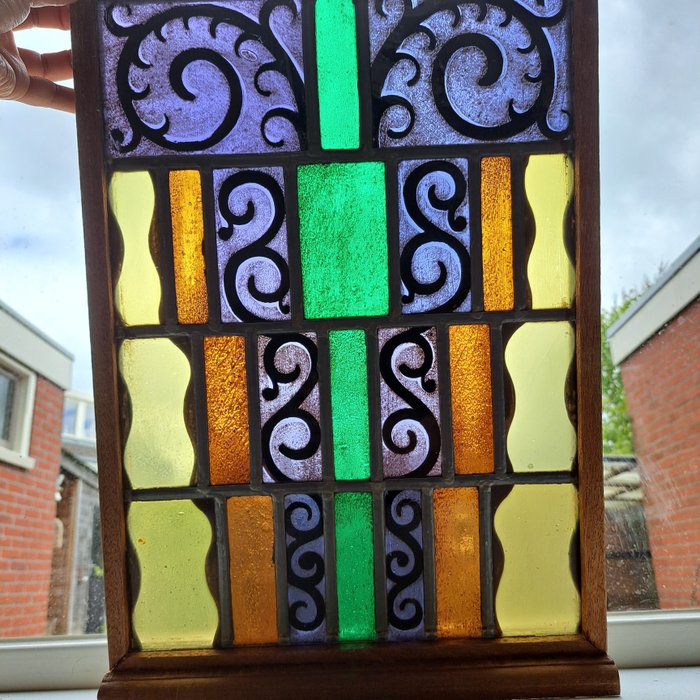 Art deco stained for sale  