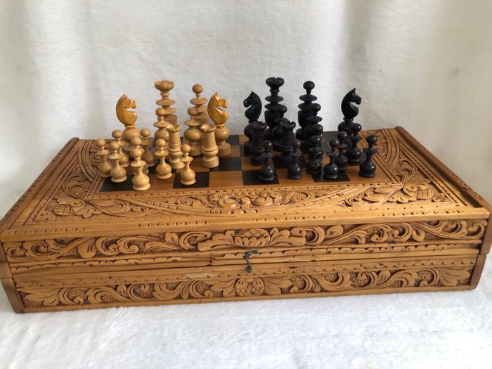 Chess set pions usato  