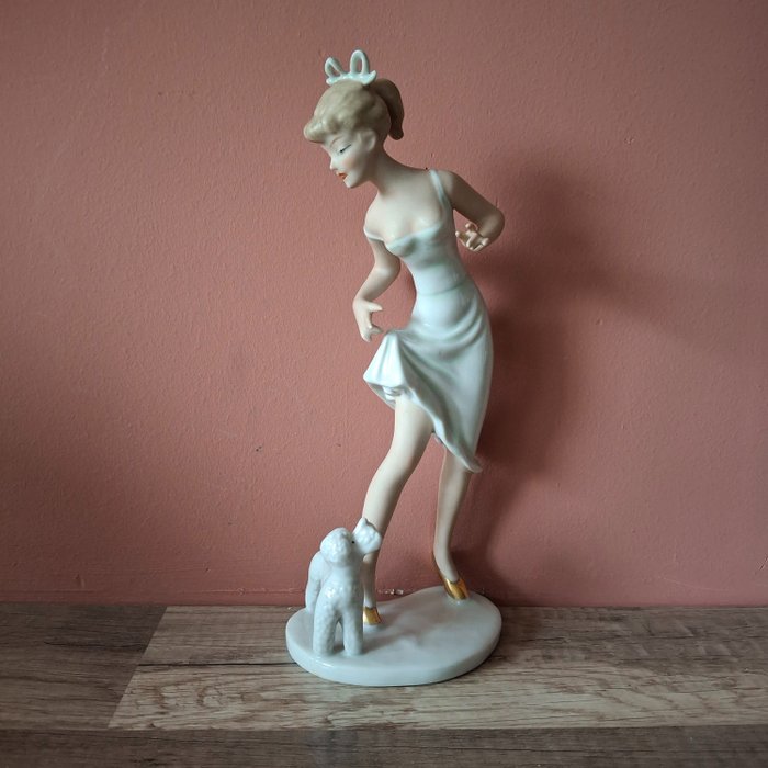 Wallendorf figurine dame usato  