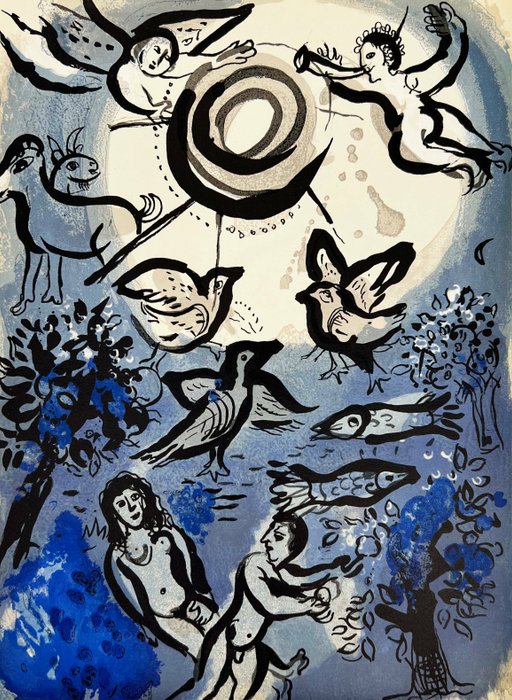 Marc chagall creation usato  