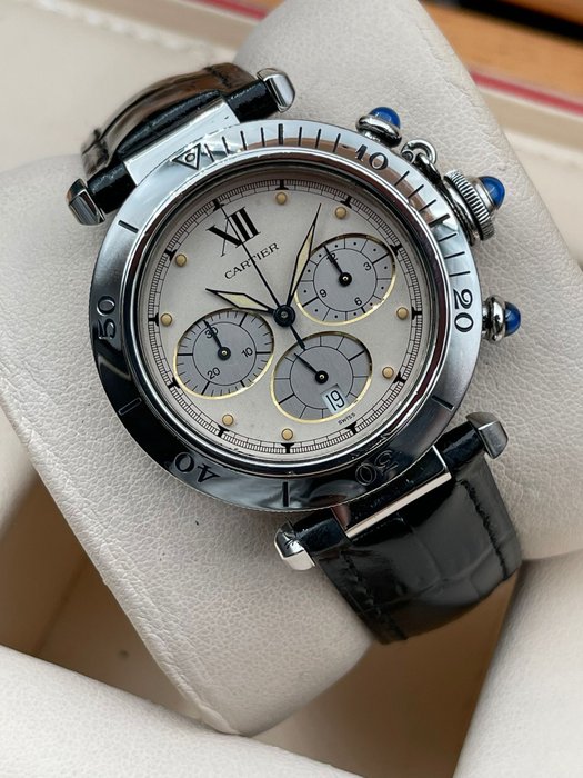 Cartier pasha chronograph usato  