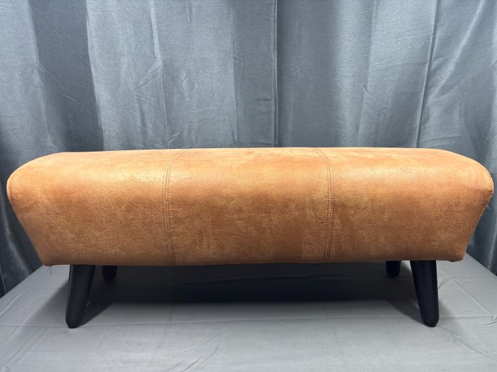 Bench suede ottoman for sale  