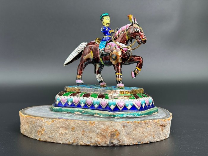 Statue horse rider for sale  