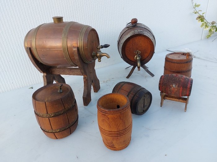 Barrel brass wood for sale  