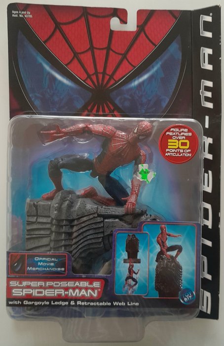 Spider man poseable usato  