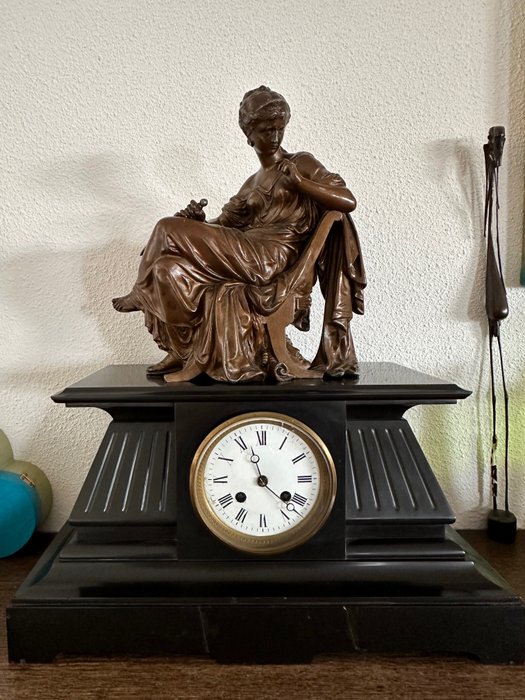 Figural mantel clock for sale  