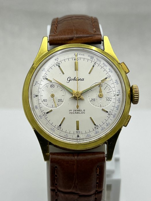 Goldina vintage chronograph for sale  