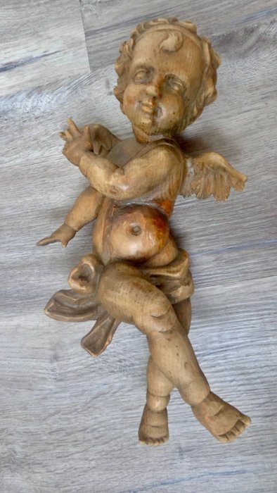 Carving holzfigur engel for sale  