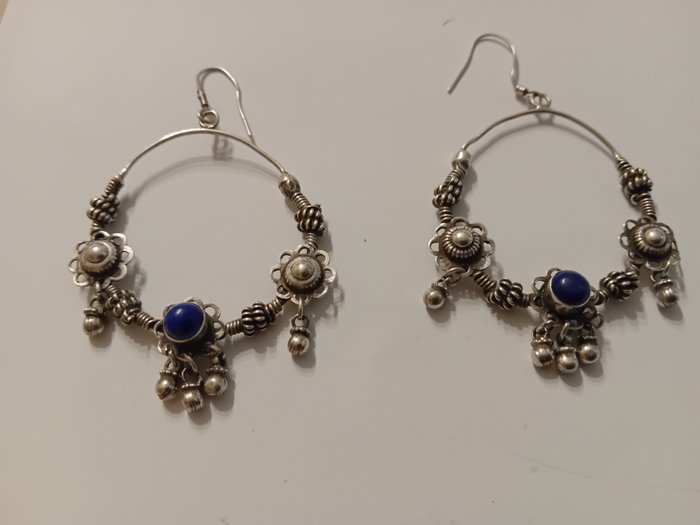 Earrings silver pakistan usato  