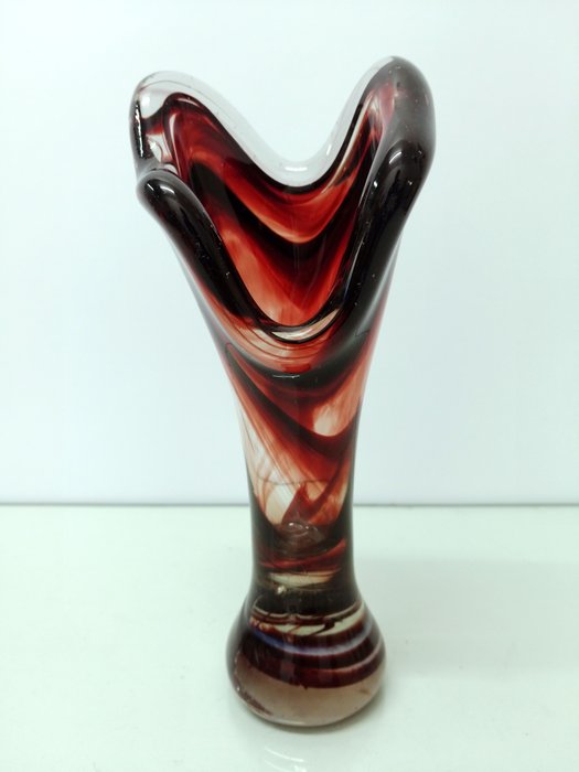 Glasbruk borgstrom vase for sale  