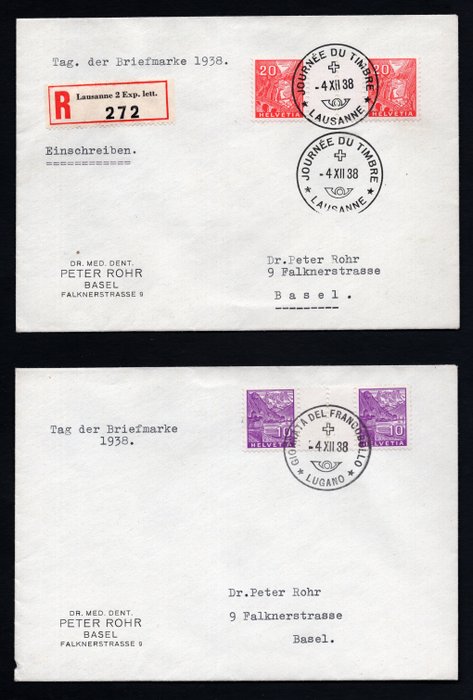 1938 registered letters for sale  