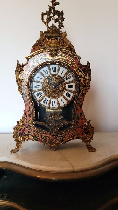 Boulle clock antique for sale  