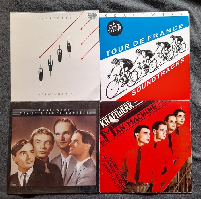 Kraftwerk lps featuring d'occasion  