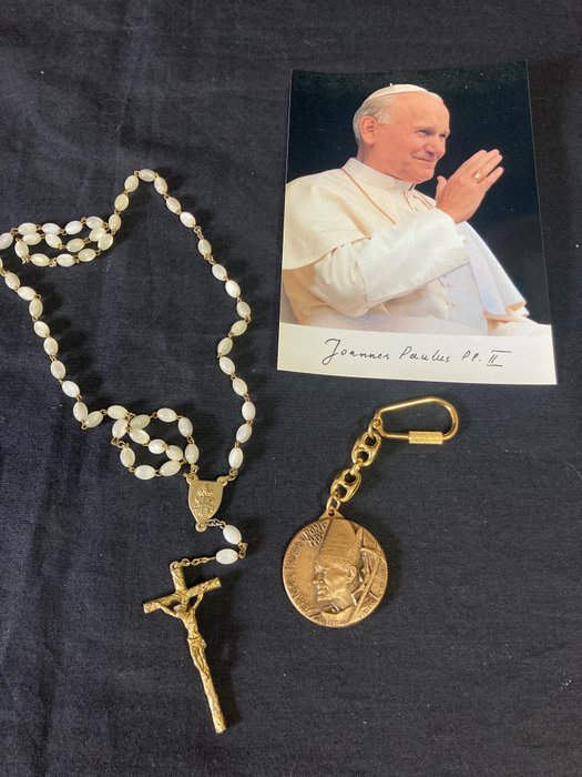 Rosary pope saint for sale  