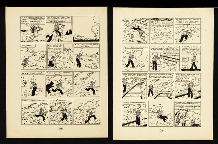 Tintin prints tintin for sale  