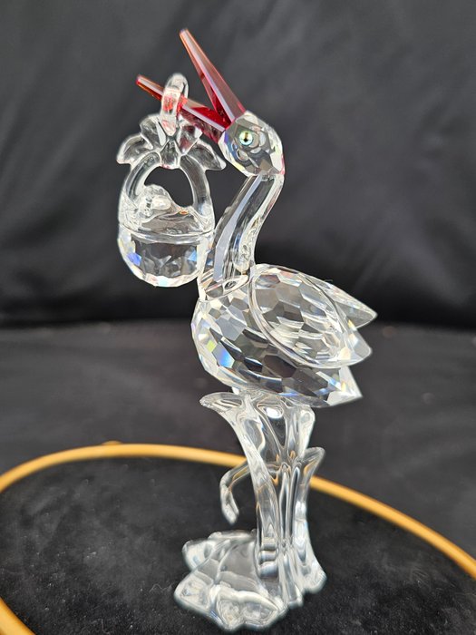Figurine swarovski stork for sale  