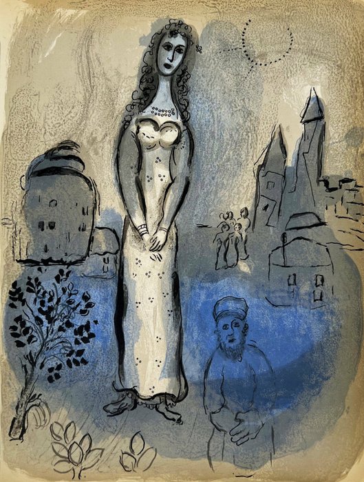 Marc chagall esther usato  