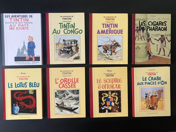 Tintin fac similé usato  