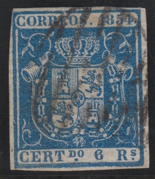 Spain 1854 shield for sale  